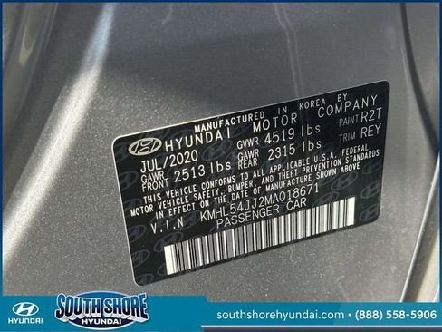 Certified 2021 Hyundai Sonata Limited image 20