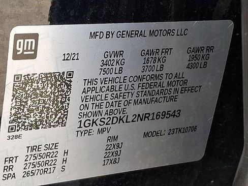 Used 2022 GMC Yukon Denali w/ Denali Premium Package image 28