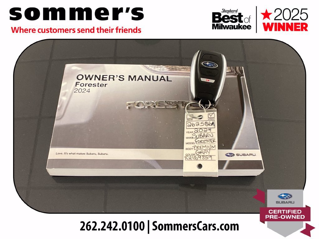 Certified 2024 Subaru Forester Premium AWD/4WD image 26