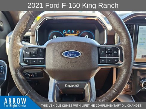 Used 2021 Ford F150 King Ranch w/ Equipment Group 601A High AWD/4WD image 27