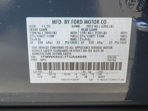 New 2026 Ford Explorer ST w/ Sun And Sound Package image 13