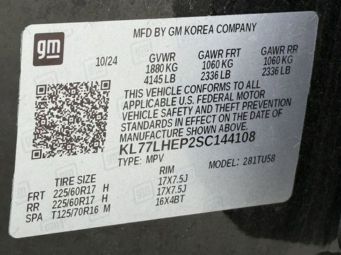 Certified 2025 Chevrolet Trax LT image 25