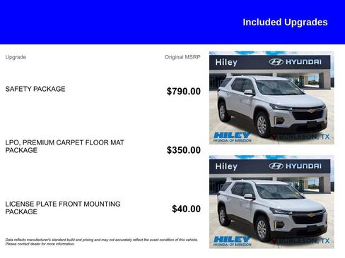 Used 2023 Chevrolet Traverse LS w/ Safety Package FWD image 5