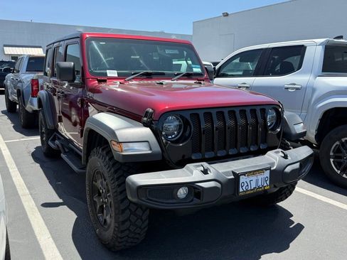 Used 2021 Jeep Wrangler Unlimited Sport AWD/4WD image 1