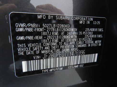 New 2026 Subaru Outback Touring image 30