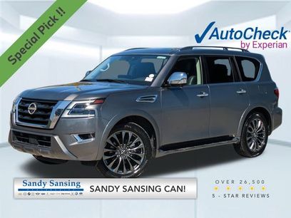 Used 2023 Nissan Armada Platinum w/ Captain's Chairs Package