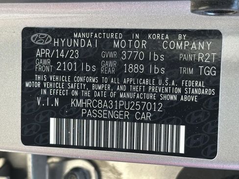 Certified 2023 Hyundai Venue SEL w/ Cargo Package FWD image 15