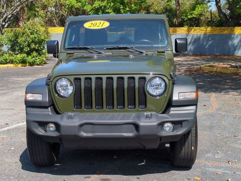 Used 2021 Jeep Wrangler Unlimited Sport AWD/4WD image 2