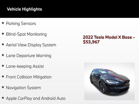 Used 2022 Tesla Model X AWD/4WD image 5