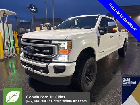 Used 2021 Ford F350 Platinum image 2