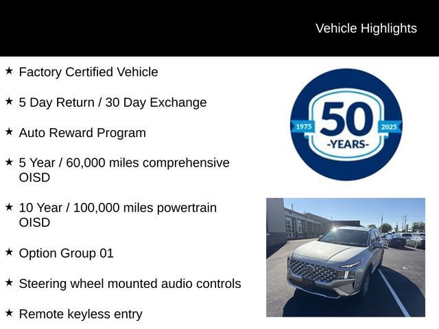 Certified 2022 Hyundai Santa Fe SEL AWD/4WD image 5