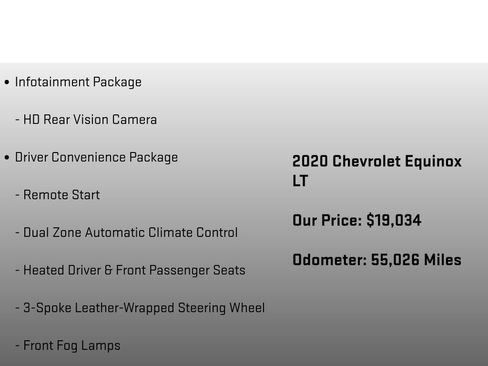 Used 2020 Chevrolet Equinox LT AWD/4WD image 18