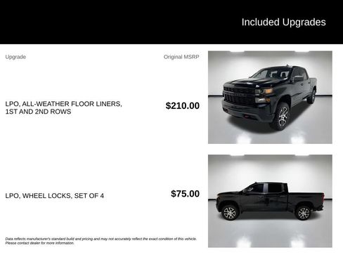 Used 2020 Chevrolet Silverado 1500 Custom Trail Boss w/ Custom Convenience Package AWD/4WD image 8