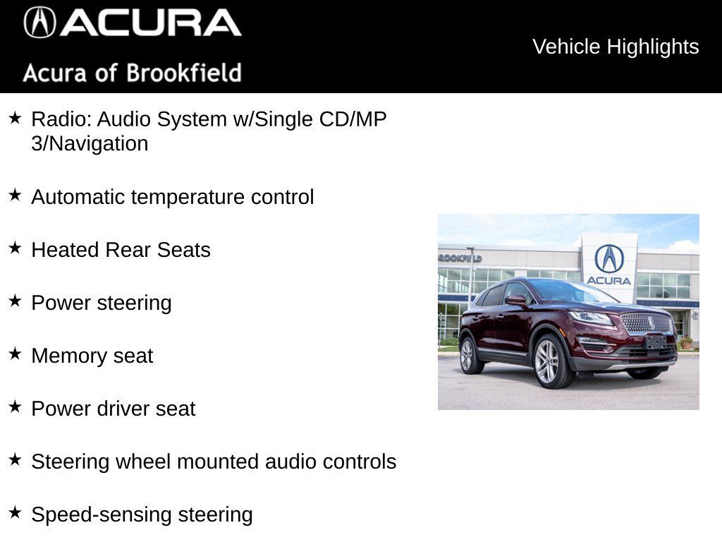 Used 2019 Lincoln MKC Reserve w/ MKC Climate Package AWD/4WD image 8