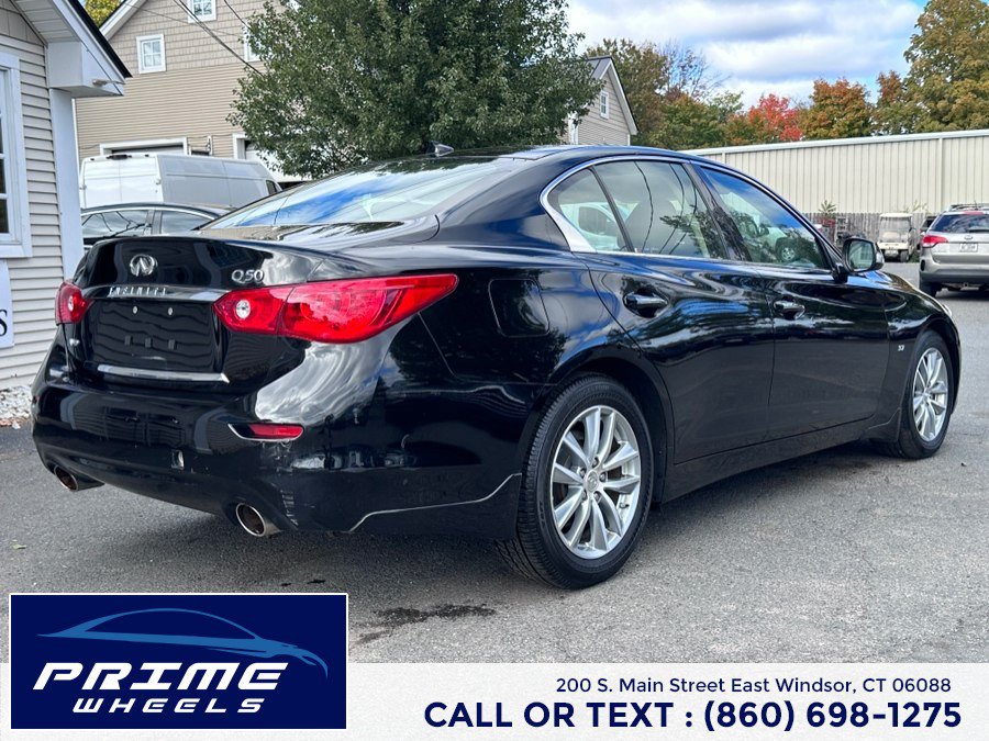 Used 2015 INFINITI Q50 AWD w/ Moonroof Package image 7