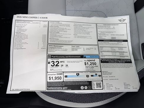 New 2026 MINI Cooper 4-Door Hardtop image 21