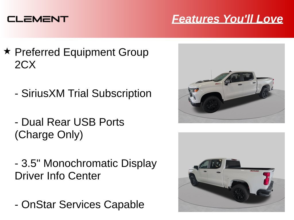 Used 2025 Chevrolet Silverado 1500 Custom Trail Boss AWD/4WD image 41