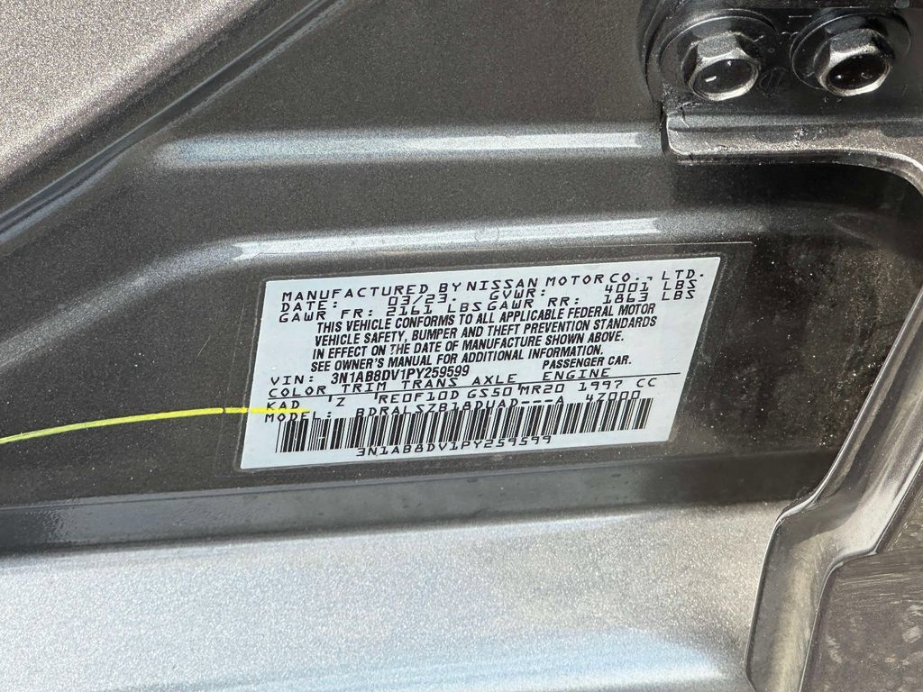 Certified 2023 Nissan Sentra SR w/ SR Premium Package FWD image 24
