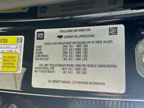 Used 2023 Chevrolet Tahoe High Country w/ Advanced Technology Package image 17