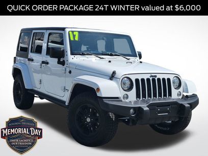 Used 2017 Jeep Wrangler Unlimited Sahara