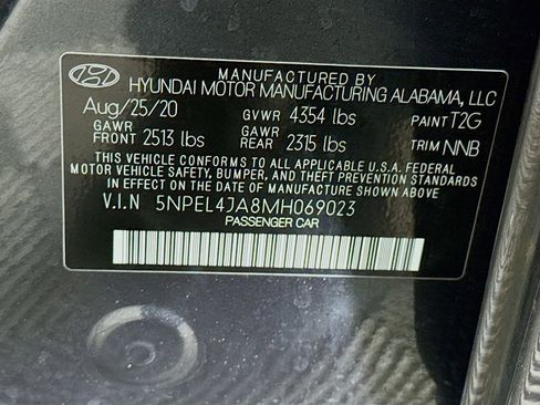 Certified 2021 Hyundai Sonata SEL w/ Winter Weather Package FWD image 32