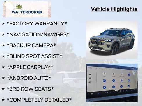 New 2026 Ford Explorer Tremor w/ Tremor Ultimate Package AWD/4WD image 5