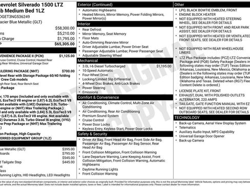Used 2022 Chevrolet Silverado 1500 LTZ w/ LTZ Convenience Package II AWD/4WD image 8