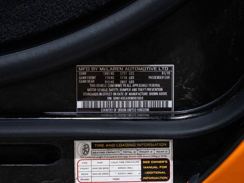 Used 2019 McLaren 720S Performance RWD image 26
