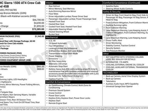 Used 2023 GMC Sierra 1500 AT4 w/ AT4 Premium Package AWD/4WD image 27