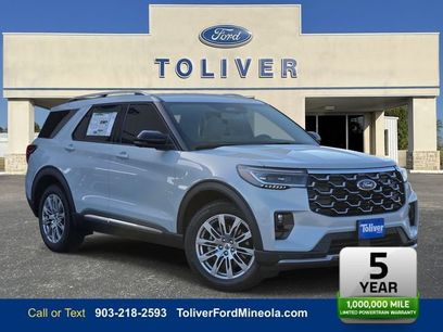 New 2026 Ford Explorer Platinum