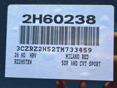 New 2026 Honda HR-V Sport image 18