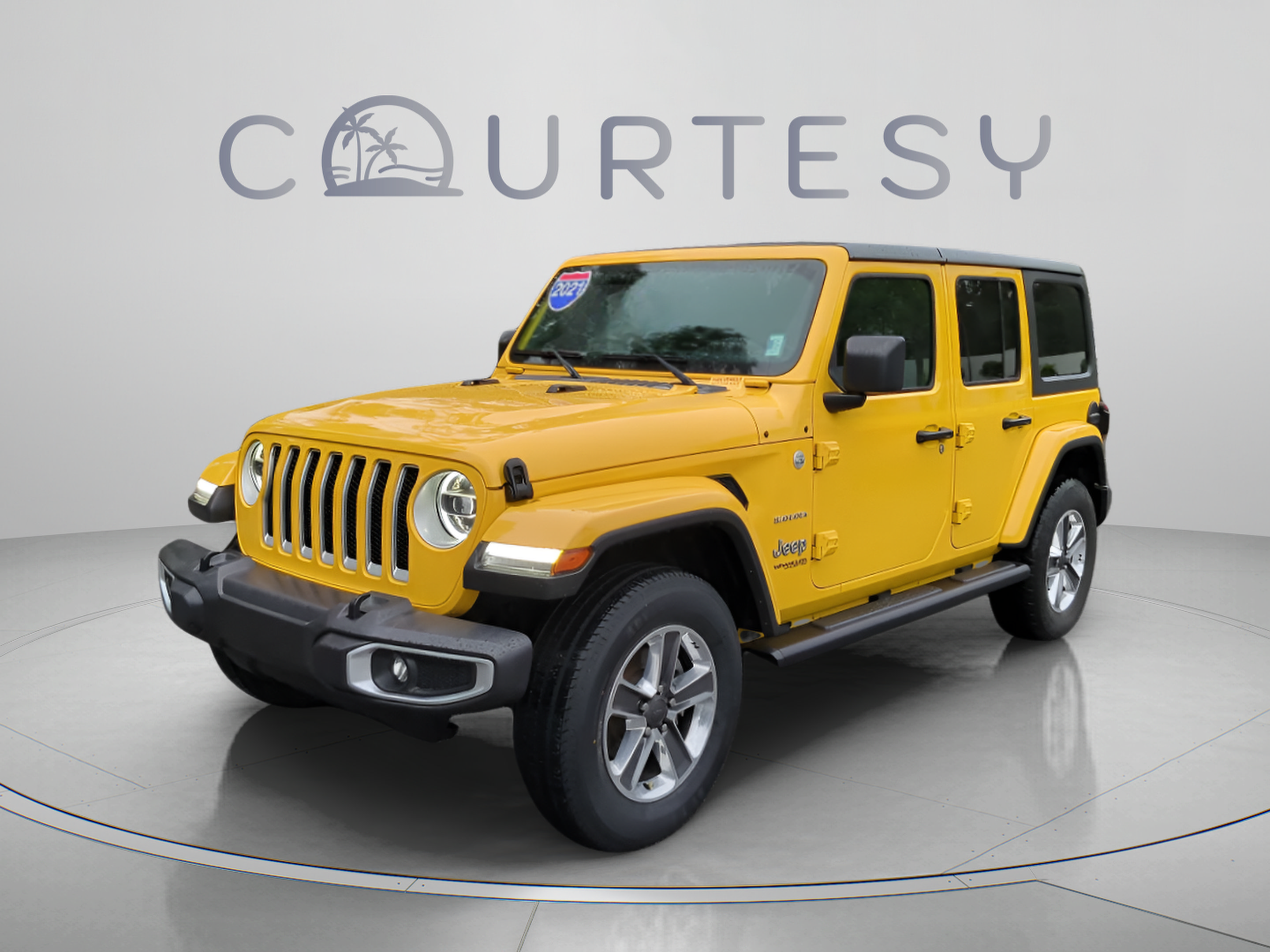 Used 2021 Jeep Wrangler Unlimited Sahara w/ LED Lighting Group AWD/4WD image 1