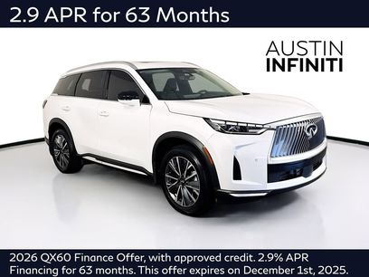 New 2026 INFINITI QX60 Luxe w/ Cargo Package