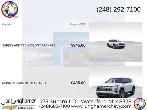New 2026 Chevrolet Equinox LT w/ Safety and Technology Package AWD/4WD image 7