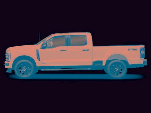Certified 2025 Ford F250 XLT w/ Black Appearance Package AWD/4WD image 3