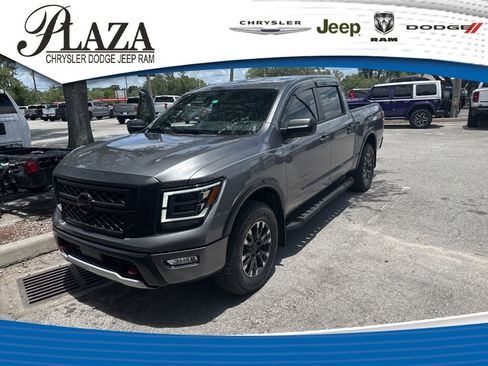 Used 2024 Nissan Titan PRO-4X w/ Off Road Protection Package AWD/4WD image 1