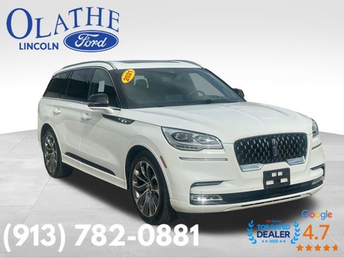 Certified 2021 Lincoln Aviator Grand Touring w/ Equipment Group 302A AWD/4WD image 7