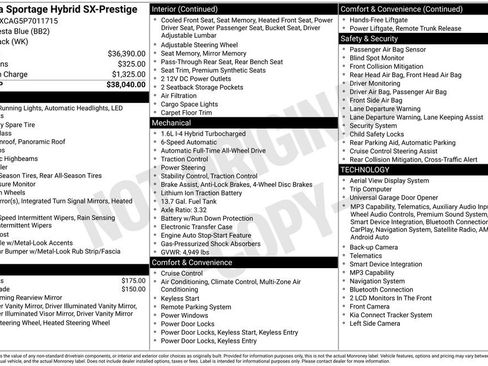 Used 2023 Kia Sportage SX Prestige AWD/4WD image 35