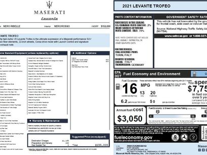 Used 2021 Maserati Levante Trofeo