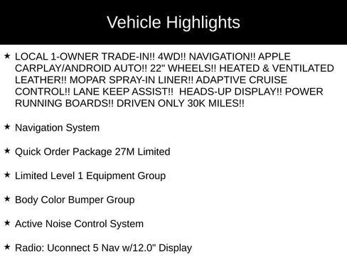 Used 2023 RAM 1500 Limited AWD/4WD image 6