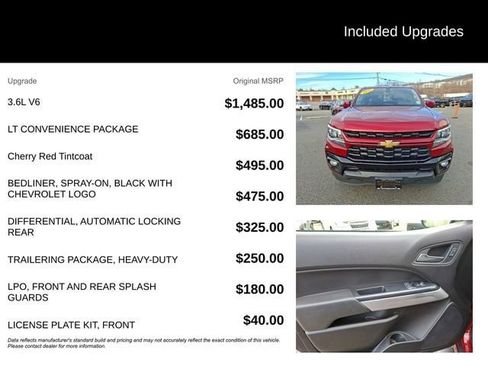 Used 2021 Chevrolet Colorado LT w/ LT Convenience Package image 7