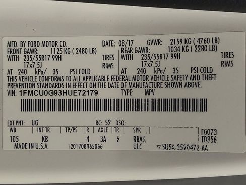 Used 2017 Ford Escape SE FWD image 33