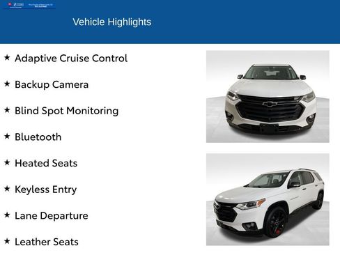 Used 2021 Chevrolet Traverse Premier w/ Redline Edition AWD/4WD image 2