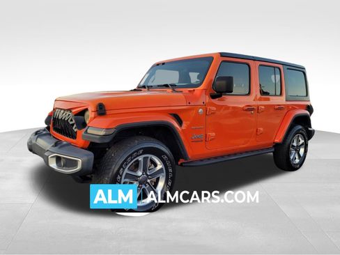 Used 2018 Jeep Wrangler Unlimited Sahara image 1