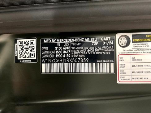 Certified 2024 Mercedes-Benz G 550 image 19