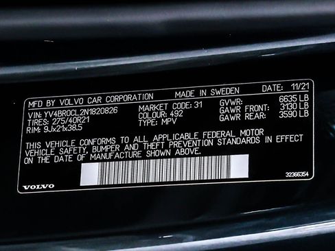 Used 2022 Volvo XC90 T8 Inscription w/ Advanced Package image 25