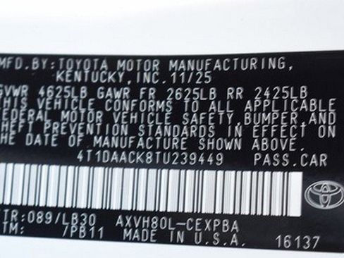 New 2026 Toyota Camry XSE image 15