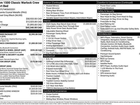 Used 2019 RAM 1500 Warlock AWD/4WD image 2