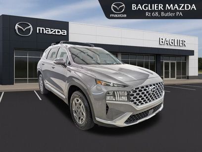 Used 2021 Hyundai Santa Fe Blue