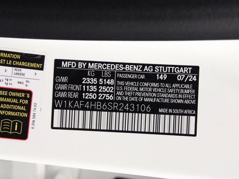 Certified 2025 Mercedes-Benz C 300 4MATIC Sedan image 26